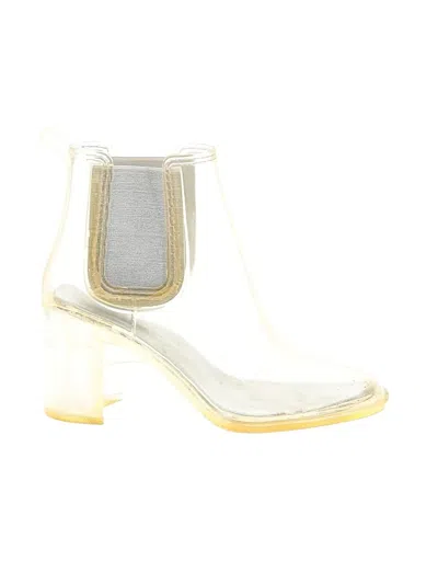 Pre-owned Jeffrey Campbell Rain Boots In Yellow