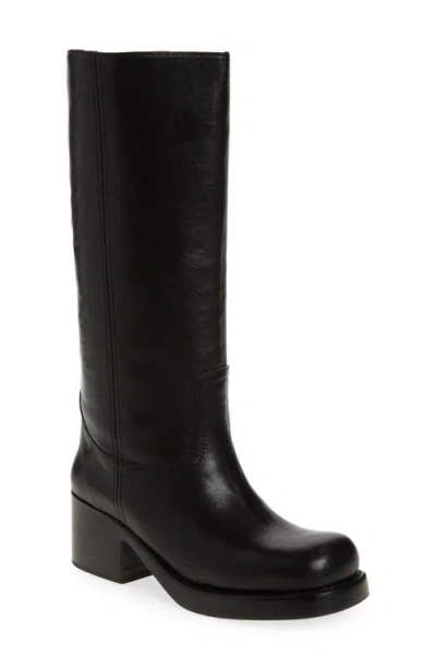 Jeffrey Campbell Reflect Boot In Black Black
