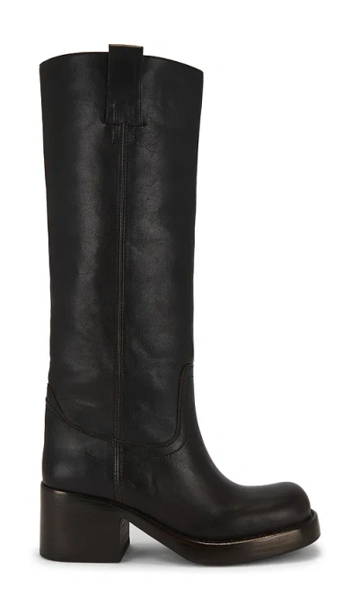 Jeffrey Campbell Reflect High Boot In Black