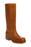 Jeffrey Campbell Reflect Platform Boot In Brown