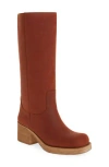 Jeffrey Campbell Reflect Platform Boot In Brown