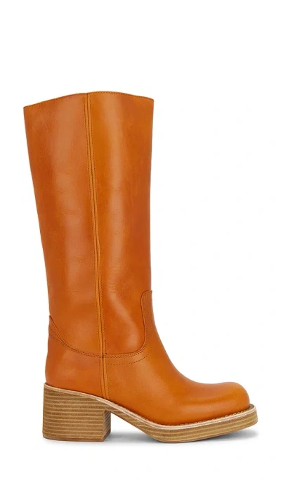 Jeffrey Campbell Reflect-tn Boot In Orange