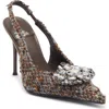 Jeffrey Campbell Regards Slingback Pump In Multi