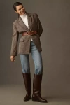 Jeffrey Campbell Reining-2 Riding Boots In Brown