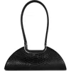 Jeffrey Campbell Retrograde Leather Shoulder Bag In Black