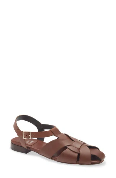Jeffrey Campbell Reverie Slingback Sandal In Brown