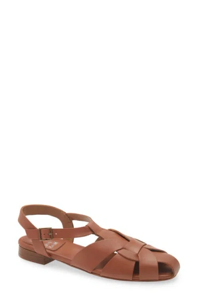 Jeffrey Campbell Reverie Slingback Sandal In Brown