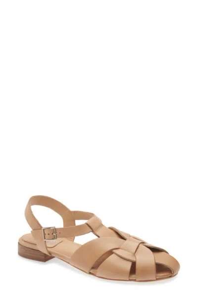 Jeffrey Campbell Reverie Slingback Sandal In Nude