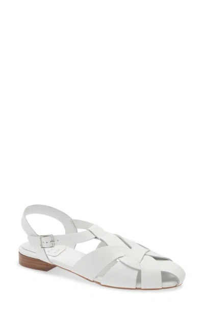 Jeffrey Campbell Reverie Slingback Sandal In White