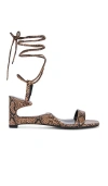 Jeffrey Campbell Reversed Sandals In Brown
