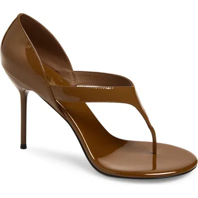 Jeffrey Campbell Rhian Stiletto Sandal In Brown