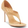 Jeffrey Campbell Rhian Stiletto Sandal In Camel Suede