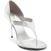 Jeffrey Campbell Rhian Stiletto Sandal In Silver