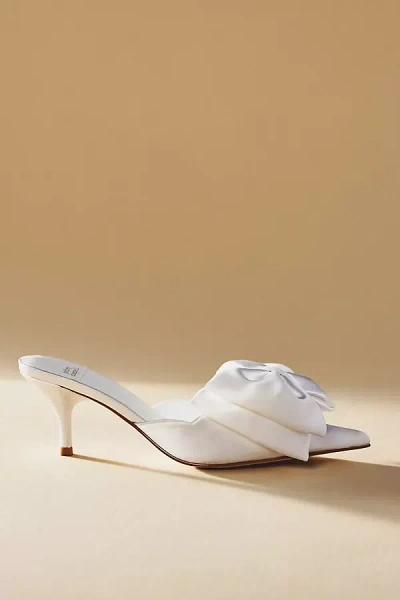 Jeffrey Campbell Ribbons Heels In White