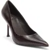 Jeffrey Campbell Risk Taker Pointed Toe Pump In Brown