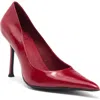 Jeffrey Campbell Risktaker Pointed Toe Pump In Red