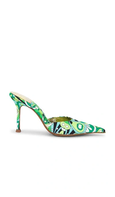 Jeffrey Campbell Robyn Mule Pump In Green