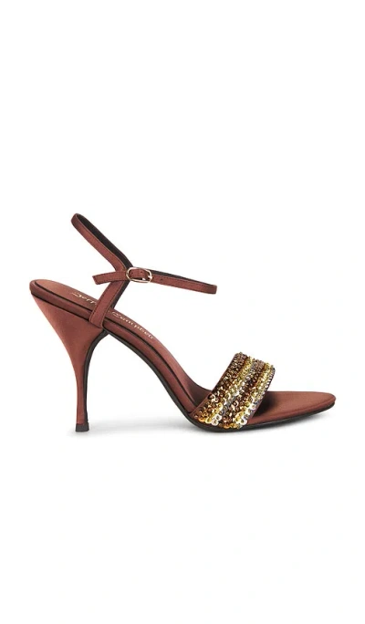 Jeffrey Campbell Saphi Sandal In Brown