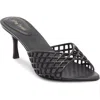 Jeffrey Campbell Seablue Jelly Slide Sandal In Black