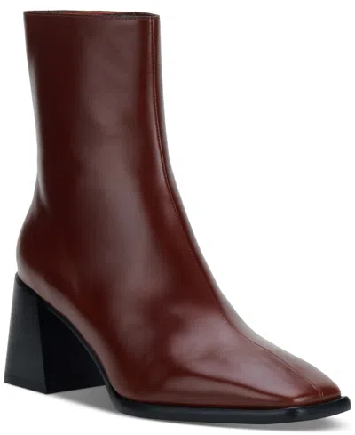 Jeffrey Campbell Sherpal Bootie In Brown