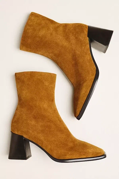 Jeffrey Campbell Sherpal-2 Short Boots In Brown