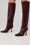 JEFFREY CAMPBELL SINCERELY BOOT IN WINE