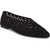 Jeffrey Campbell Skylark Flat In Black