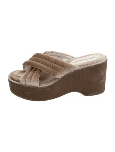 Pre-owned Jeffrey Campbell Slides In Multicolor