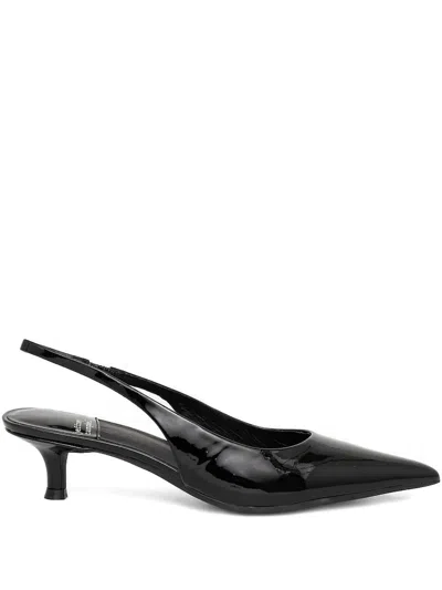 Jeffrey Campbell Slingback Pointed Pumps In Black