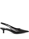 Jeffrey Campbell Slingback Pointed-toe Pumps In Black