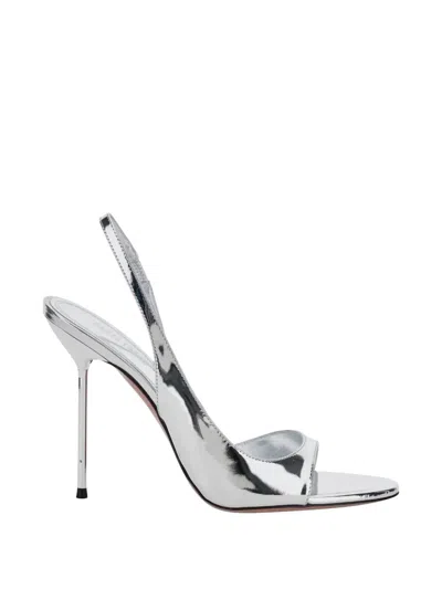 Jeffrey Campbell Slingback Sandals In Silver