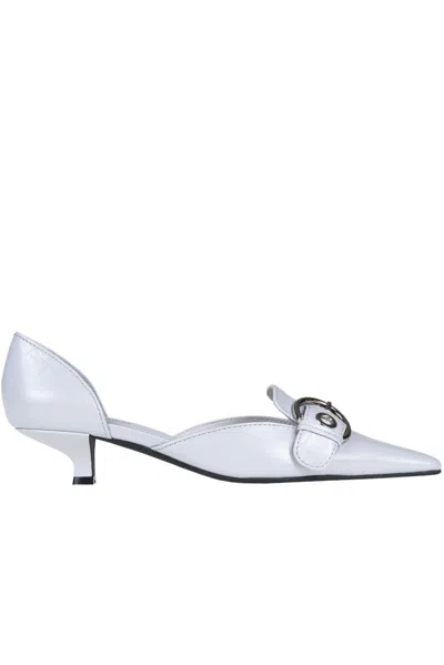 Jeffrey Campbell Smooth Pumps In White