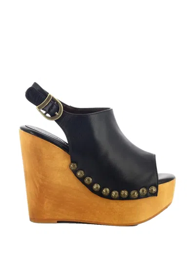 Jeffrey Campbell 'snick' Platform Sandals In Black