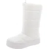 Jeffrey Campbell Snowed2 Womens Platform Warm Winter & Snow Boots In White