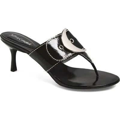 Jeffrey Campbell Solani Buckle Accent Sandal In Multi