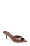 Jeffrey Campbell Spy-kid Slide Sandal In Brown