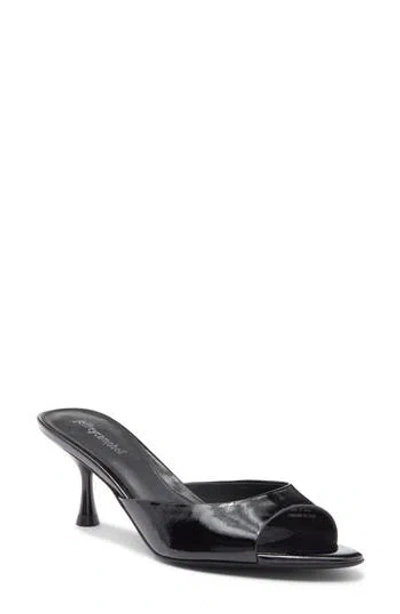 Jeffrey Campbell Spy-kid Slide Sandal In Black