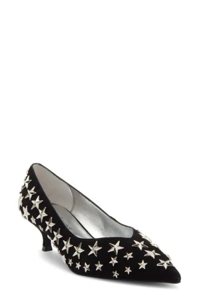 Jeffrey Campbell Starpower Studded Pump In Black