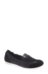 Jeffrey Campbell Stepper Flat In Black Combo