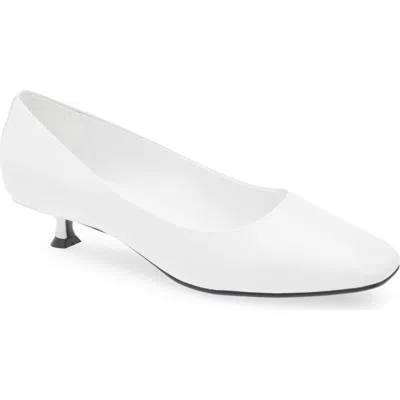 JEFFREY CAMPBELL JEFFREY CAMPBELL SUBJECT KITTEN HEEL PUMP