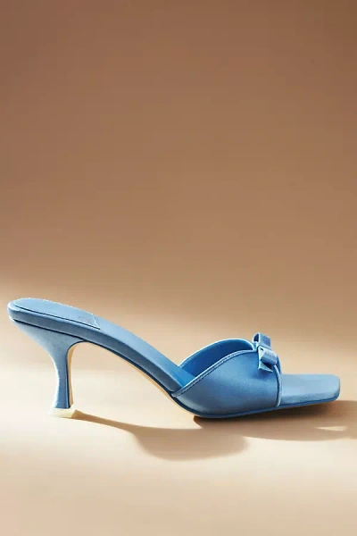 Jeffrey Campbell Sweet-on-u Kitten Heels In Blue