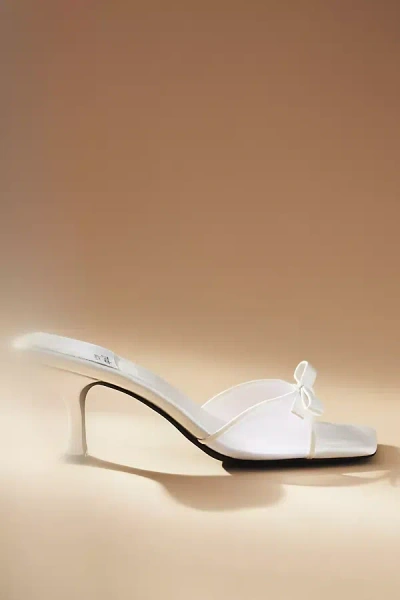 Jeffrey Campbell Sweet-on-u Kitten Heels In White