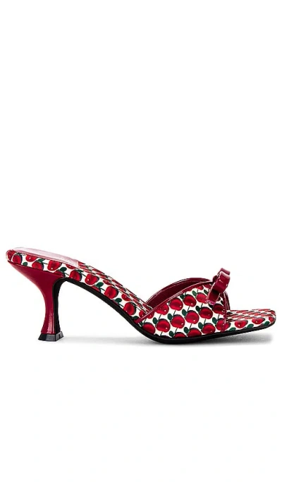 Jeffrey Campbell Sweet-on-u Sandal In Red Cherry Combo
