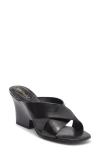 Jeffrey Campbell Tetra Slide Sandal In Black
