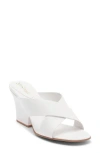 Jeffrey Campbell Tetra Slide Sandal In White