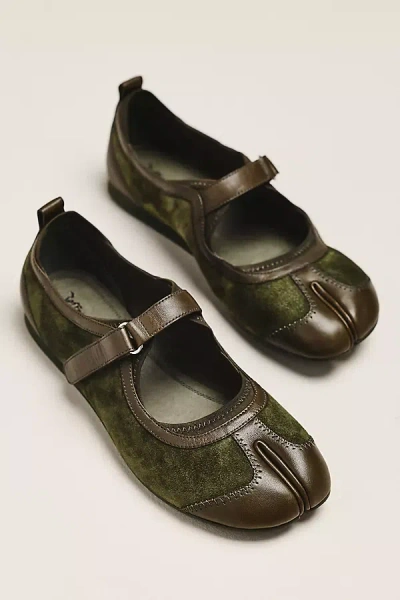 Jeffrey Campbell Thalion Split-toe Mary Janes In Multi