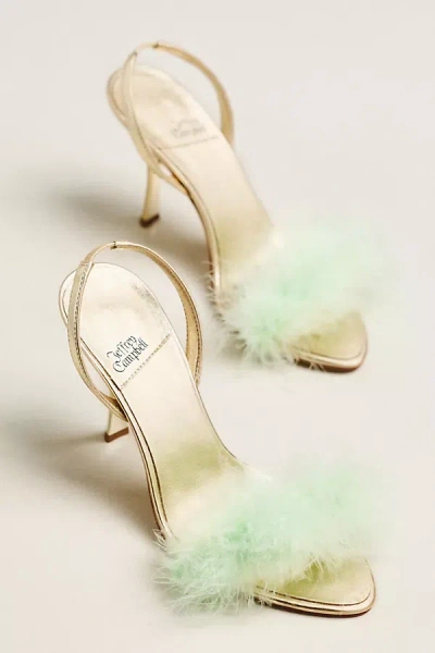 Jeffrey Campbell The-frug Feather Heels In Green