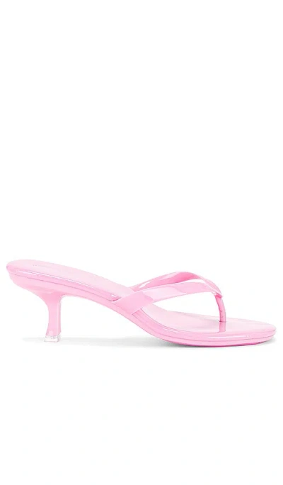 Jeffrey Campbell Thong 3 Sandal In Pink Shiny