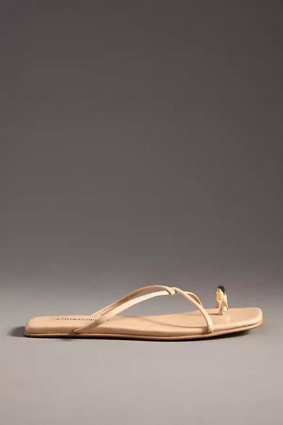 Jeffrey Campbell Tidep Toe-ring Sandals In Yellow