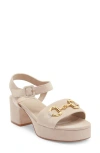 Jeffrey Campbell Timeless 2 Platform Sandal In Sand